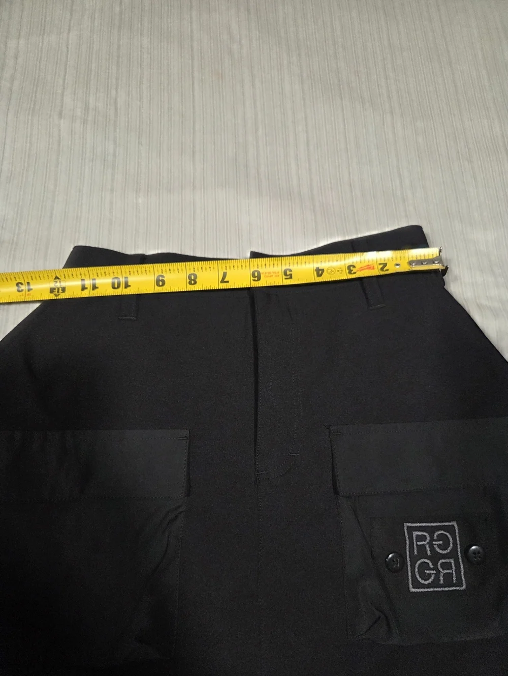 RUFFLOG Hyper Stretch Golf Skirt in Black